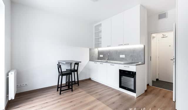 Pronájem bytu 1+kk 22 m², V Kněžívce, Tuchoměřice, okres Praha-západ
