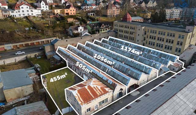 Prodej skladovacích prostor 2 955 m², Kraslice, okres Sokolov