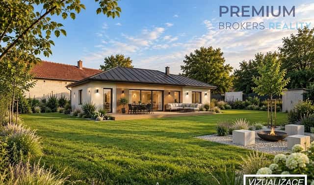 Prodej stavebního pozemku 868 m², Račice, okres Litoměřice
