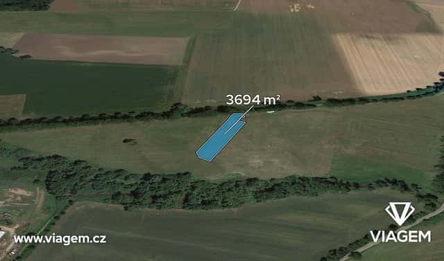 Prodej pole 461 m², Kratonohy, okres Hradec Králové