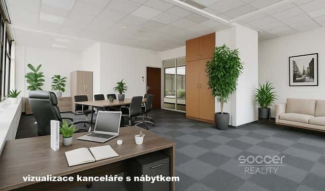 Pronájem kanceláře 66 m², Sokolovská, Praha 8 – Libeň