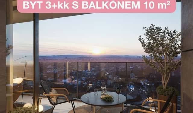 Prodej bytu 3+kk 73 m², Brno, okres Brno-město