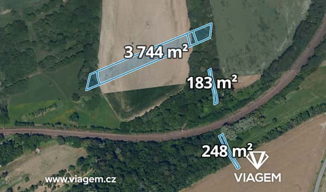 Prodej pole 2 256 m², Golčův Jeníkov, okres Havlíčkův Brod