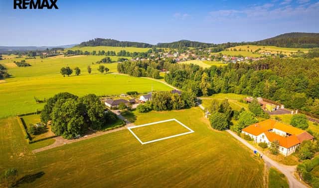 Prodej stavebního pozemku 900 m², Omlenice, okres Český Krumlov