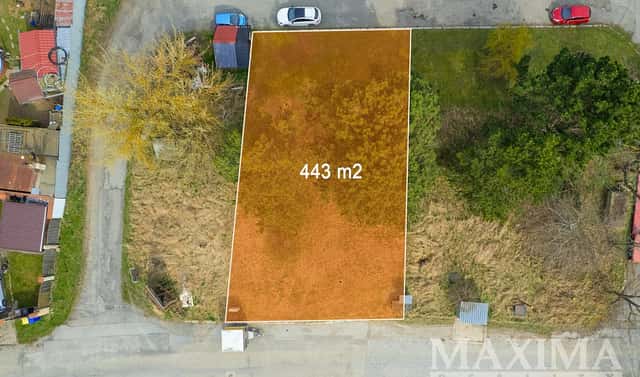 Prodej stavebního pozemku 443 m², Olomouc – Slavonín