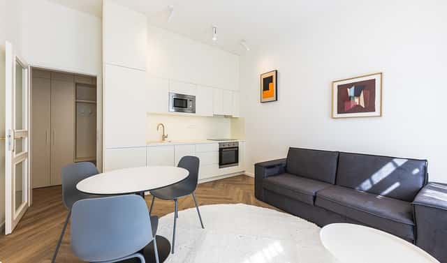 Pronájem bytu 2+kk 42 m², Sázavská, Praha 2 – Vinohrady