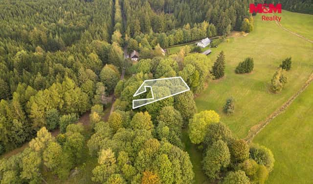 Prodej stavebního pozemku 611 m², Lesná – Háje, okres Tachov