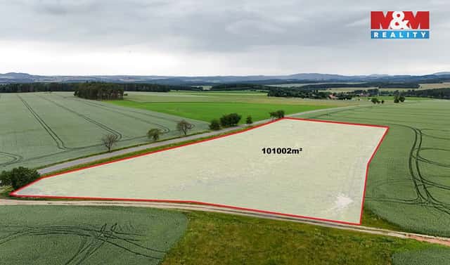Prodej pole 101 002 m², Ostrov u Bezdružic – Krsov, okres Plzeň-sever