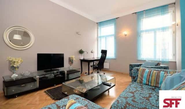 Pronájem bytu 2+kk 87 m², Na bojišti, Praha 2 – Nové Město