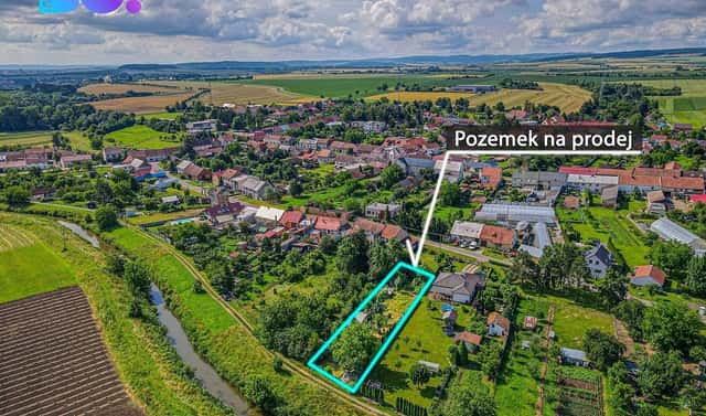 Prodej zahrady 1 113 m², Bezměrov, okres Kroměříž