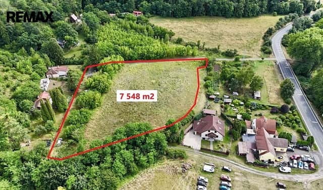 Prodej stavebního pozemku 7 548 m², Liběchov, okres Mělník