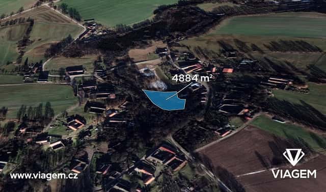 Prodej pole 4 884 m², Žirovnice, okres Pelhřimov