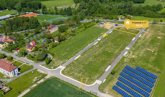 Prodej stavebního pozemku 984 m², Přerov – Přerov IV-Kozlovice