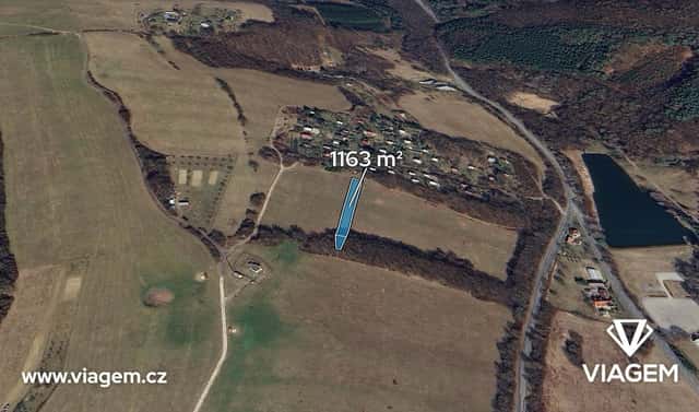Prodej pole 1 163 m², Březůvky, okres Zlín