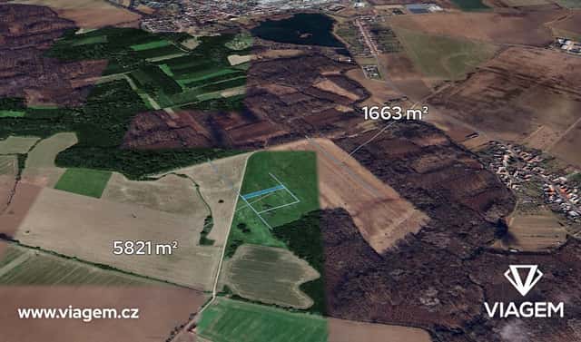 Prodej pole 1 535 m², Chropyně, okres Kroměříž