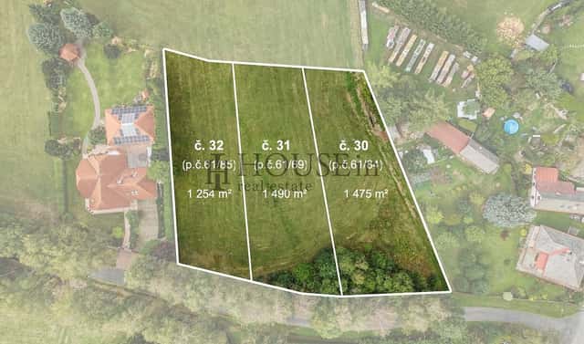 Prodej stavebního pozemku 1 475 m², Chotěboř – Bílek, okres Havlíčkův Brod