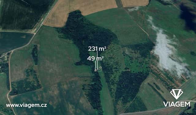 Prodej pole 280 m², Drslavice, okres Uherské Hradiště