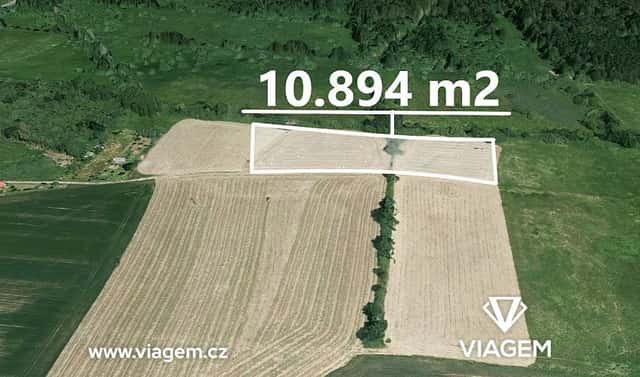 Prodej pole 4 085 m², Jestřebí, okres Česká Lípa