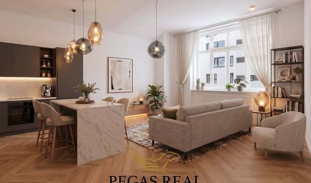 Prodej bytu 3+kk 86 m², Křenová, Brno – Trnitá, okres Brno-město