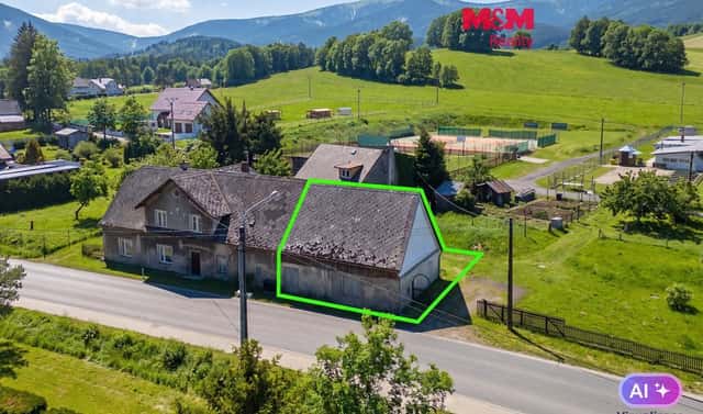 Prodej chaty/chalupy 90 m² s pozemkem 645 m², Bělá pod Pradědem – Domašov, okres Jeseník
