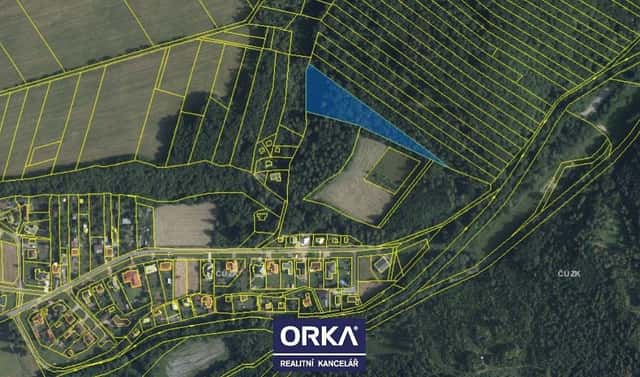 Prodej lesa 6 823 m², Bělkovice-Lašťany, okres Olomouc