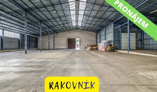 Pronájem skladovacích prostor 1 450 m², Sportovní, Rakovník – Rakovník II
