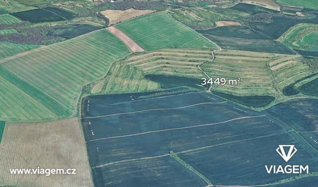 Prodej pole 3 449 m², Nosislav, okres Brno-venkov