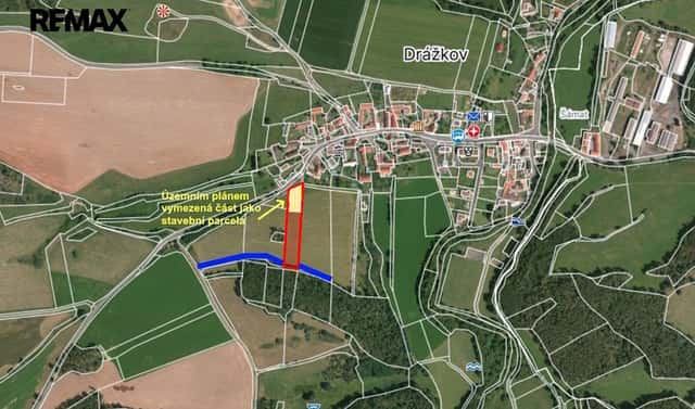 Prodej stavebního pozemku 4 025 m², Svatý Jan, okres Příbram