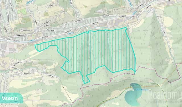 Prodej lesa 12 054 m², Vsetín