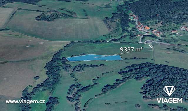 Prodej pole 2 334 m², Čestice, okres Strakonice