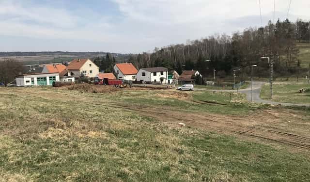 Prodej stavebního pozemku 1 961 m², Nová, Krušovice, okres Rakovník