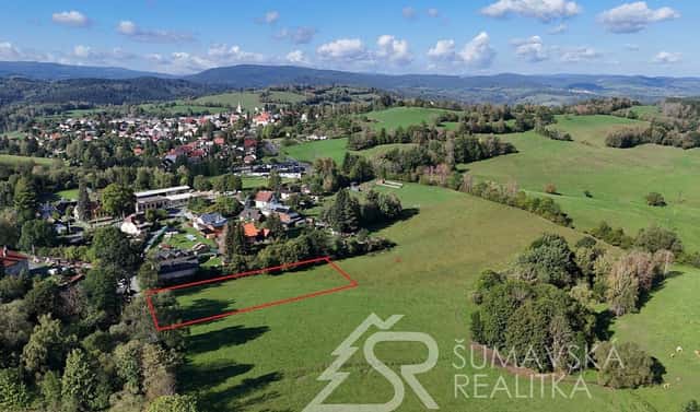 Prodej stavebního pozemku 2 848 m², Vimperská, Kašperské Hory, okres Klatovy
