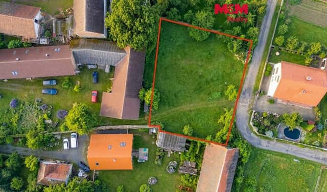 Prodej stavebního pozemku 1 129 m², Mrač, okres Benešov