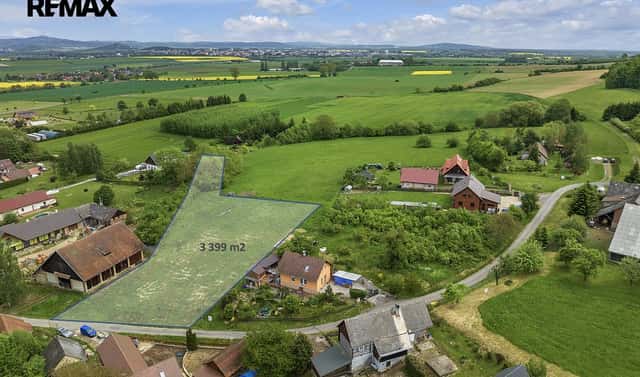 Prodej stavebního pozemku 3 399 m², Podhradí, okres Jičín