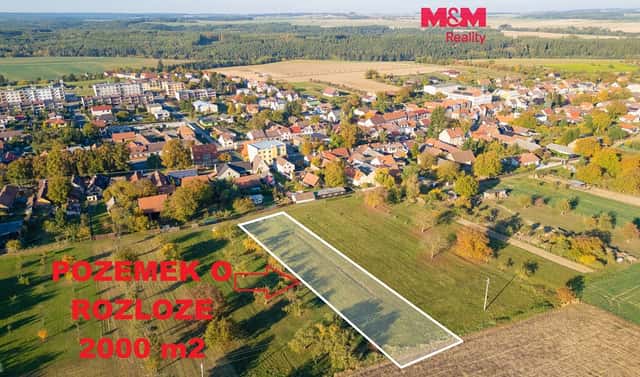 Prodej zahrady 2 000 m², Kožlany, okres Plzeň-sever