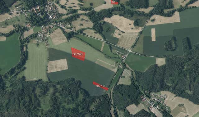 Prodej pole 19 268 m², Neveklov – Jablonná, okres Benešov