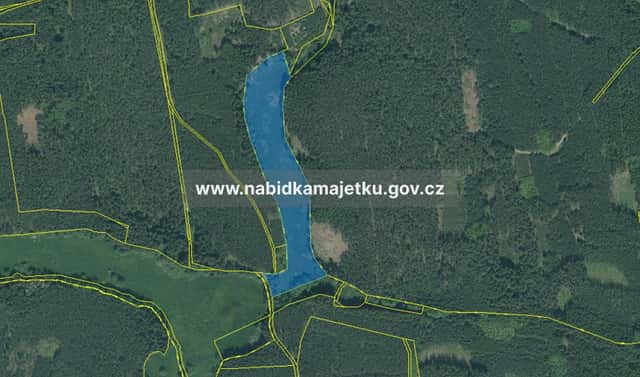Prodej louky 20 595 m², Kladruby, okres Tachov