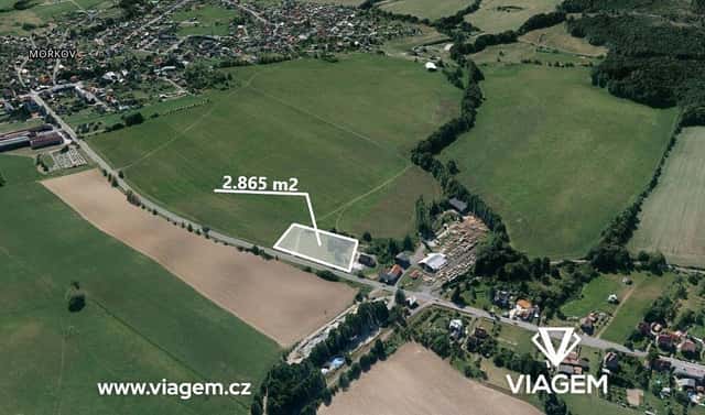 Prodej pole 955 m², Mořkov, okres Nový Jičín