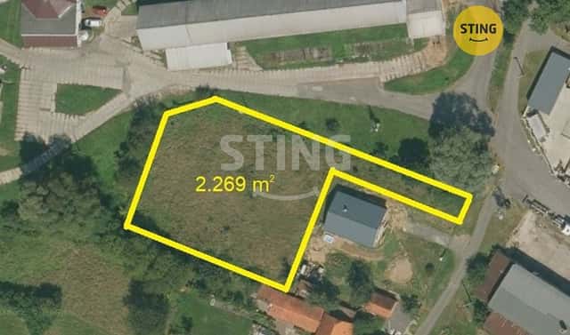 Prodej stavebního pozemku 2 269 m², Libhošť, okres Nový Jičín