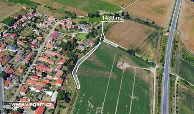 Prodej pole 719 m², Kovanice, okres Nymburk