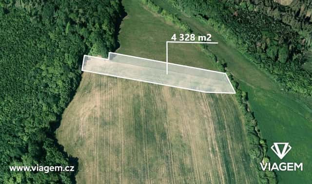 Prodej pole 4 328 m², Tišnov, okres Brno-venkov