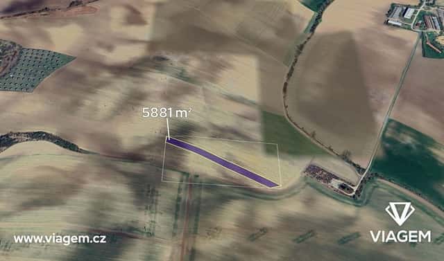 Prodej pole 4 410 m², Lovčice, okres Hodonín