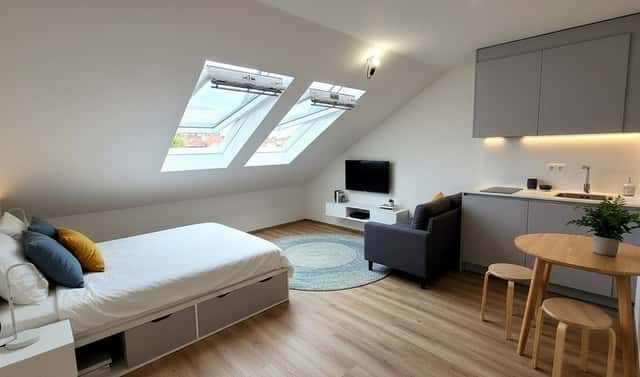 Prodej bytu 1+kk 17 m², Koubkova, Praha 2 – Nové Město