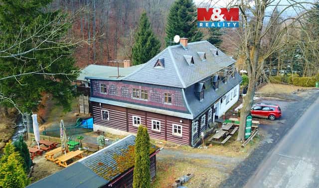 Prodej ubytovacího objektu 2 062 m², Kryštofovo Údolí, okres Liberec