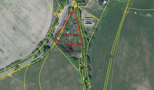 Prodej stavebního pozemku 1 550 m², Andělská Hora, okres Karlovy Vary