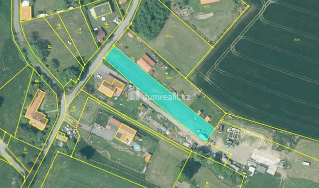 Prodej stavebního pozemku 1 371 m², Věžovatá Pláně, okres Český Krumlov