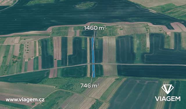 Prodej pole 2 206 m², Terezín, okres Hodonín