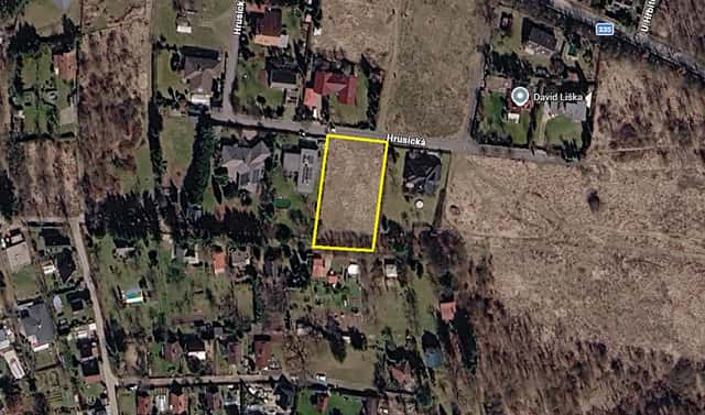 Pronájem stavebního pozemku 1 651 m², Hrusická, Mnichovice, okres Praha-východ