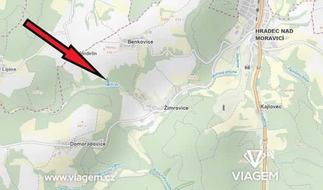 Prodej lesa 7 763 m², Hradec nad Moravicí, okres Opava