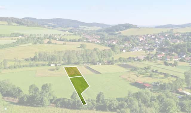 Prodej stavebního pozemku 4 921 m², Běšiny, okres Klatovy